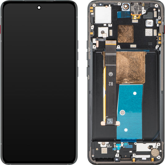 Motorola ThinkPhone Pantalla táctil con marco, negro carbón, Service Pack 5D68C22243