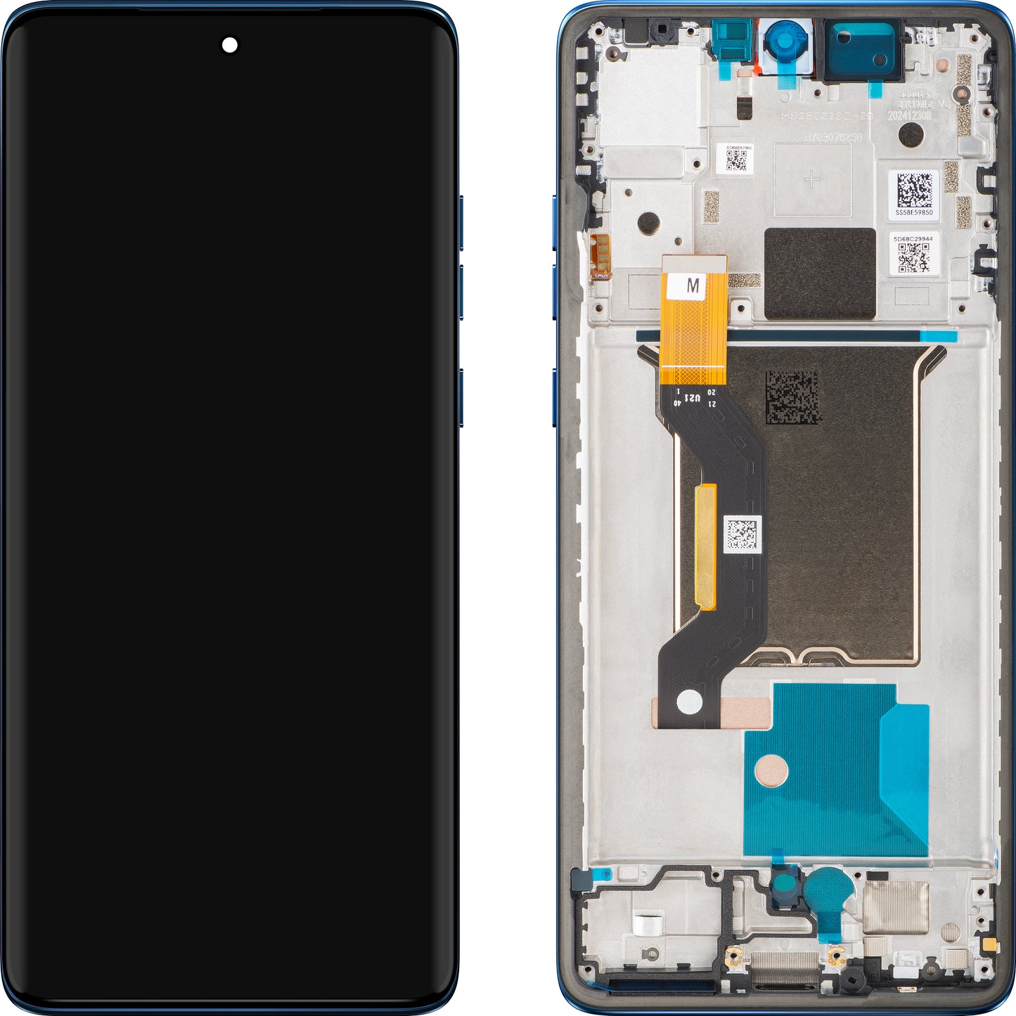 Display con Pantalla Táctil Motorola Edge 60, con Marco, Azul, Service Pack 5D68C29943
