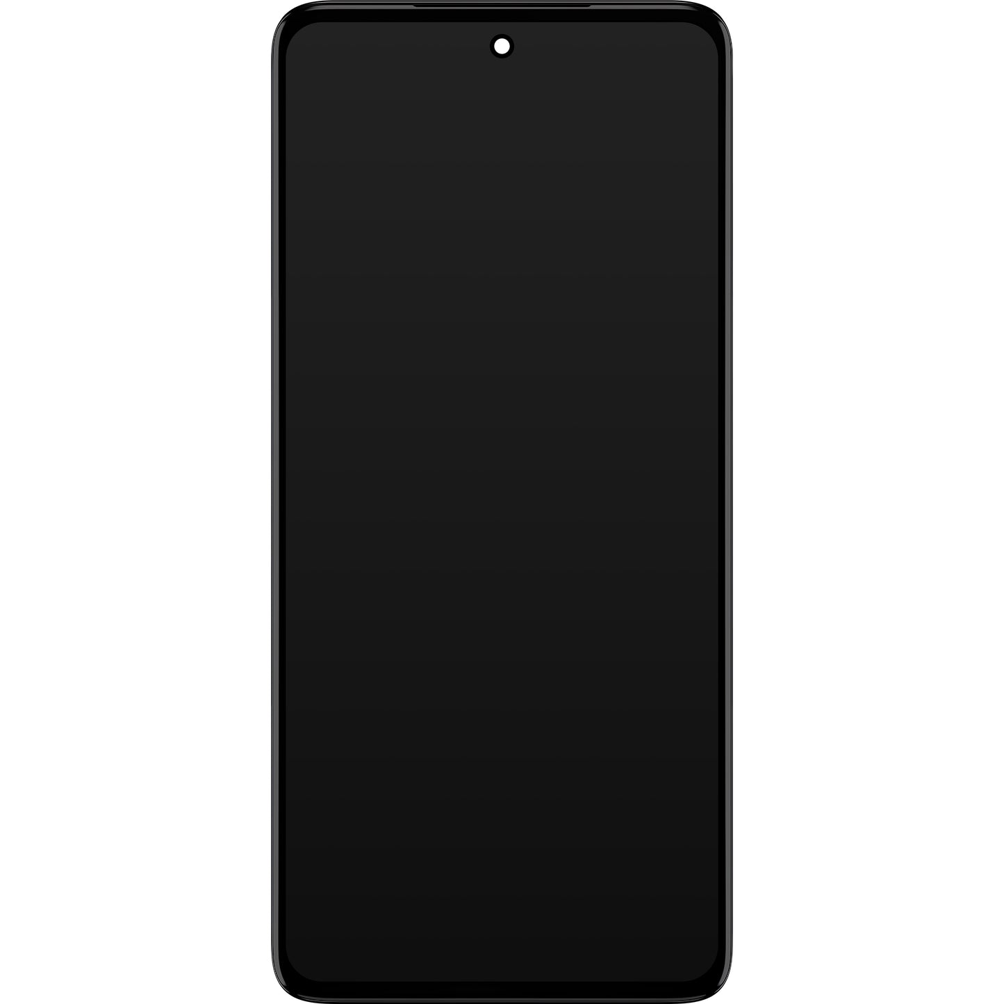 Motorola Moto Moto G72 Pantalla táctil, con marco, negro, Service Pack 5D68C21701