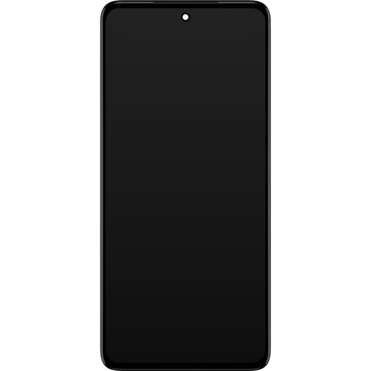 Motorola Moto Moto G72 Pantalla táctil, con marco, negro, Service Pack 5D68C21701
