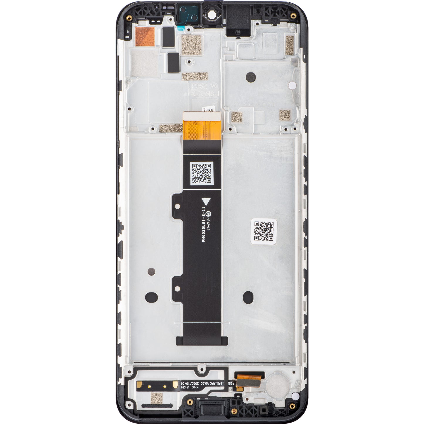Motorola Moto Moto G20 Pantalla Táctil, con Marco, Negro, Service Pack 5D68C18521