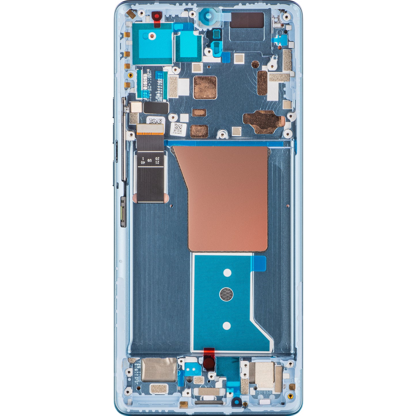 Pantalla táctil Motorola Edge 40 Pro, con marco, azul lunar, Service Pack 5D68C22011