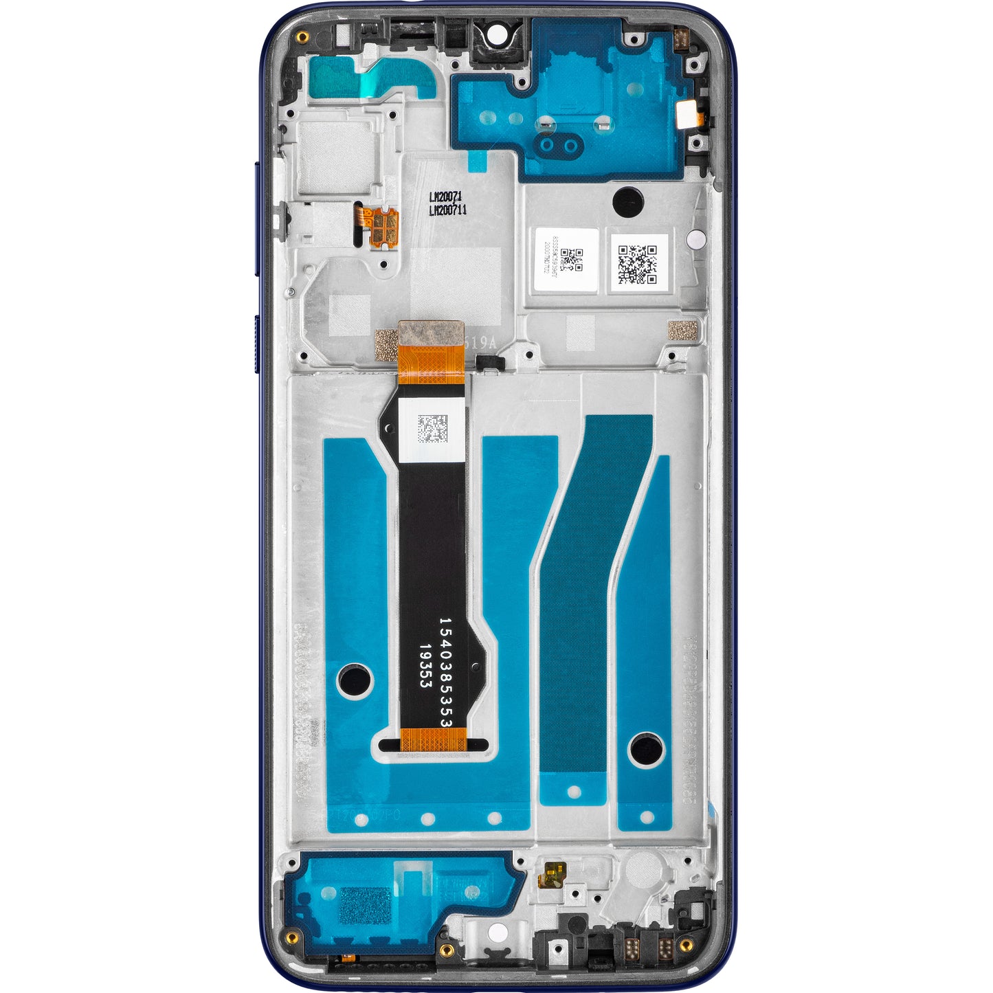 Motorola Moto G8 Plus Pantalla Táctil con Marco, Azul Oscuro, Service Pack 5D68C15528