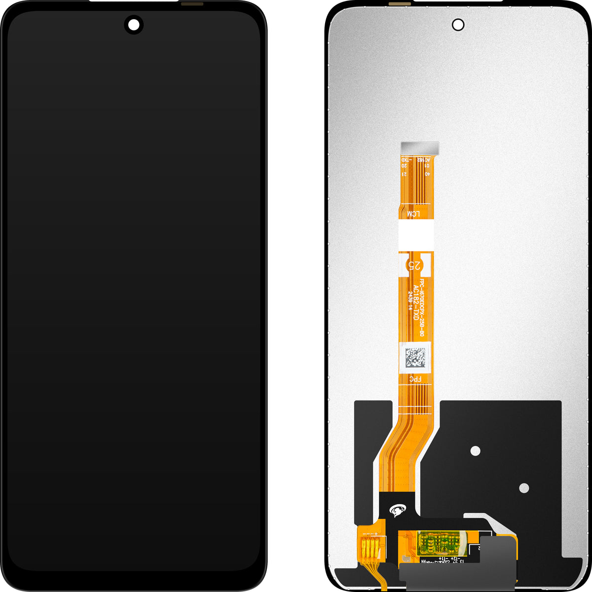 Pantalla con pantalla táctil MP compatible con Oppo A5 4G