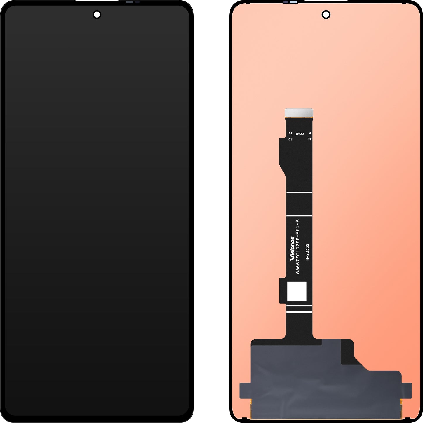 Display con Touchscreen MP compatible con Xiaomi Poco X5 Pro / Redmi Note 12 Pro 5G / Note 12 Pro+, Versión OLED