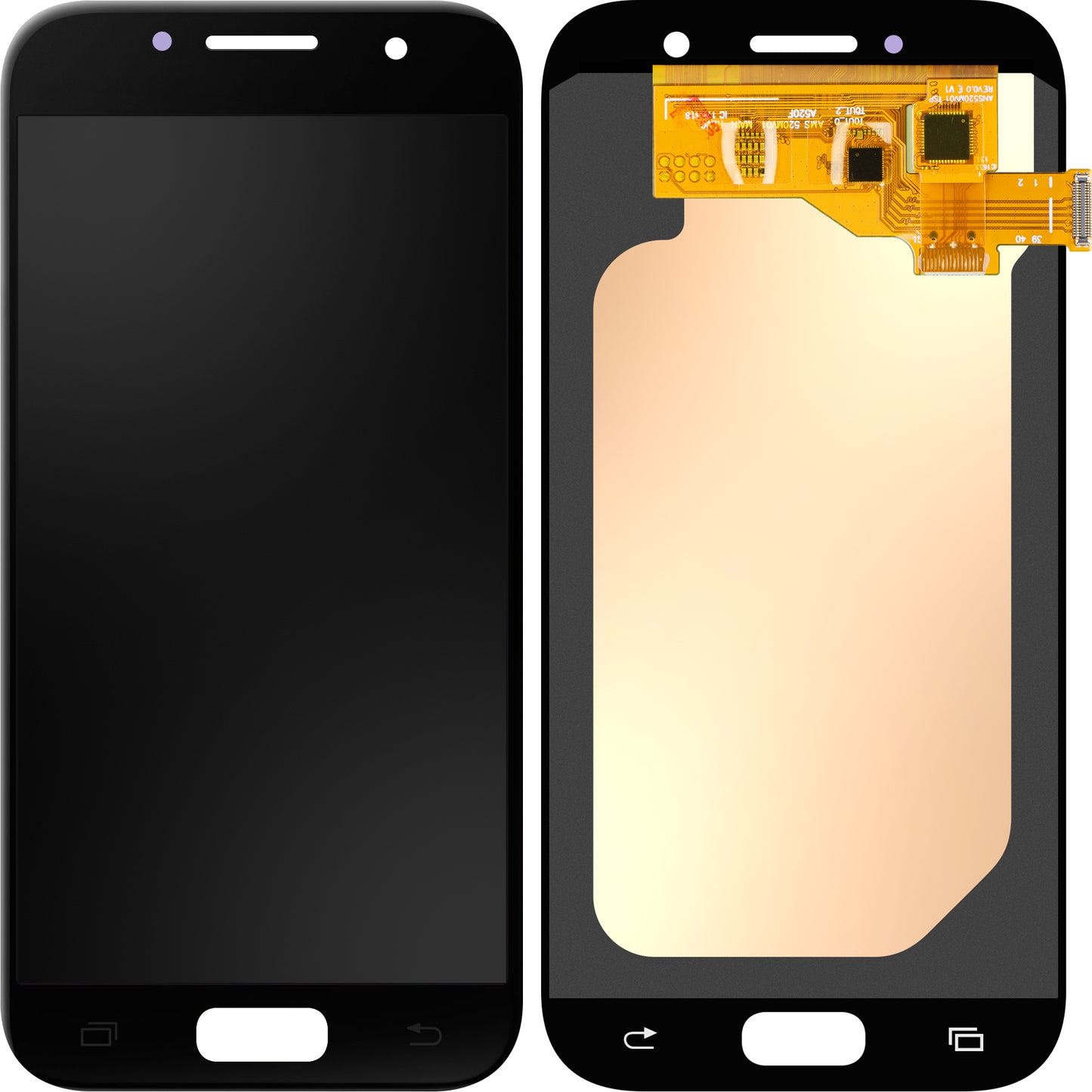 Display con Touchscreen MP compatible con Samsung Galaxy A5 (2017) A520, Versión OLED