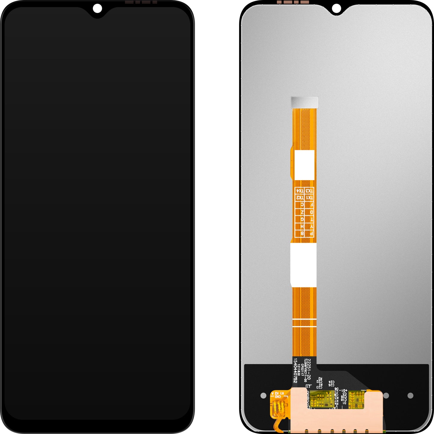 Display con Touchscreen MP compatible con vivo Y35 (2015)