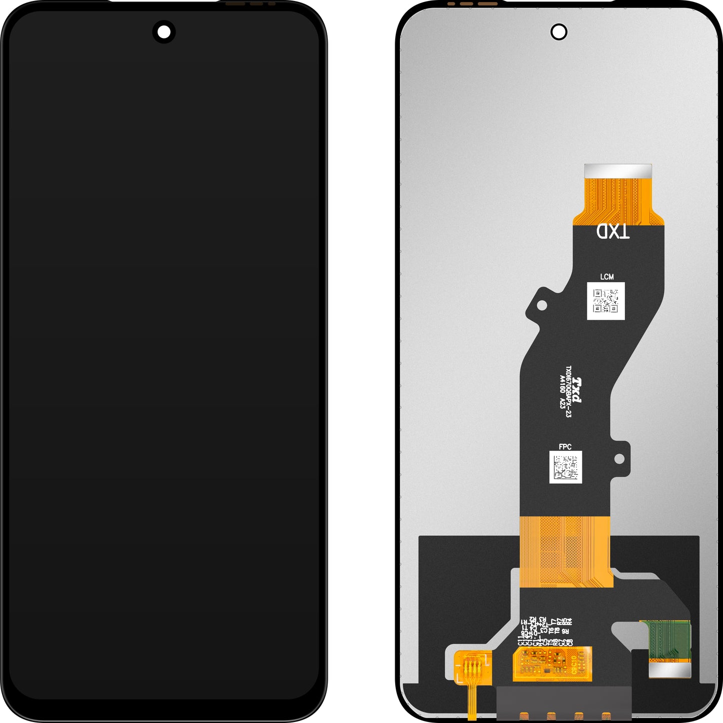 Pantalla con Touchscreen MP compatible con Tecno Pop 9 / Pop 9 4G / Pova 6 Neo 5G / Spark 30C / Spark 30C 5G