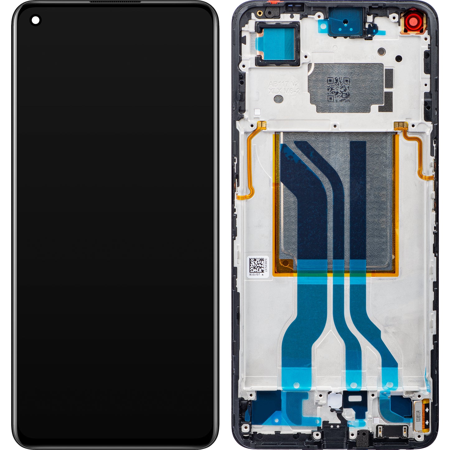 Pantalla con pantalla táctil Realme GT Neo2, con marco, negro, Swap 4908662