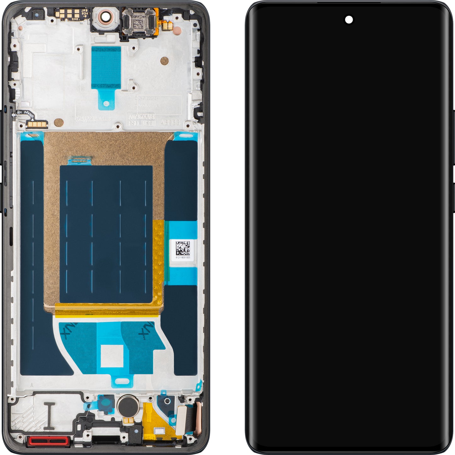 Display con Pantalla Táctil Realme 14 Pro, con Marco, Gris (Suede Grey), Service Pack 621029000421