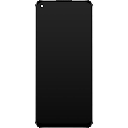 Pantalla táctil Realme 9 5G / 9 Pro, con marco, negro, Service Pack 4130050