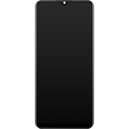 Pantalla táctil Realme C25Y, con marco, negra, Service Pack 4908854