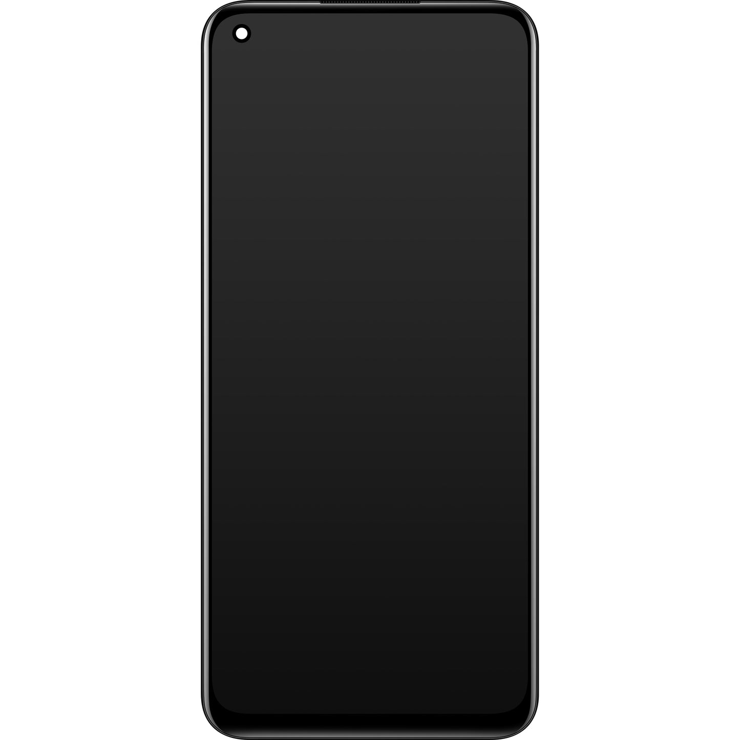 Pantalla con pantalla táctil Realme 8, con marco, negro, Swap 4906919