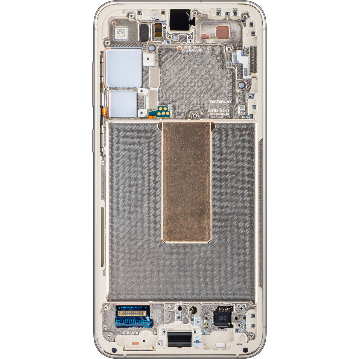 Pantalla con pantalla táctil Samsung Galaxy S23+ S916, con marco, blanco (crema), paquete de servicio GH82-30476B