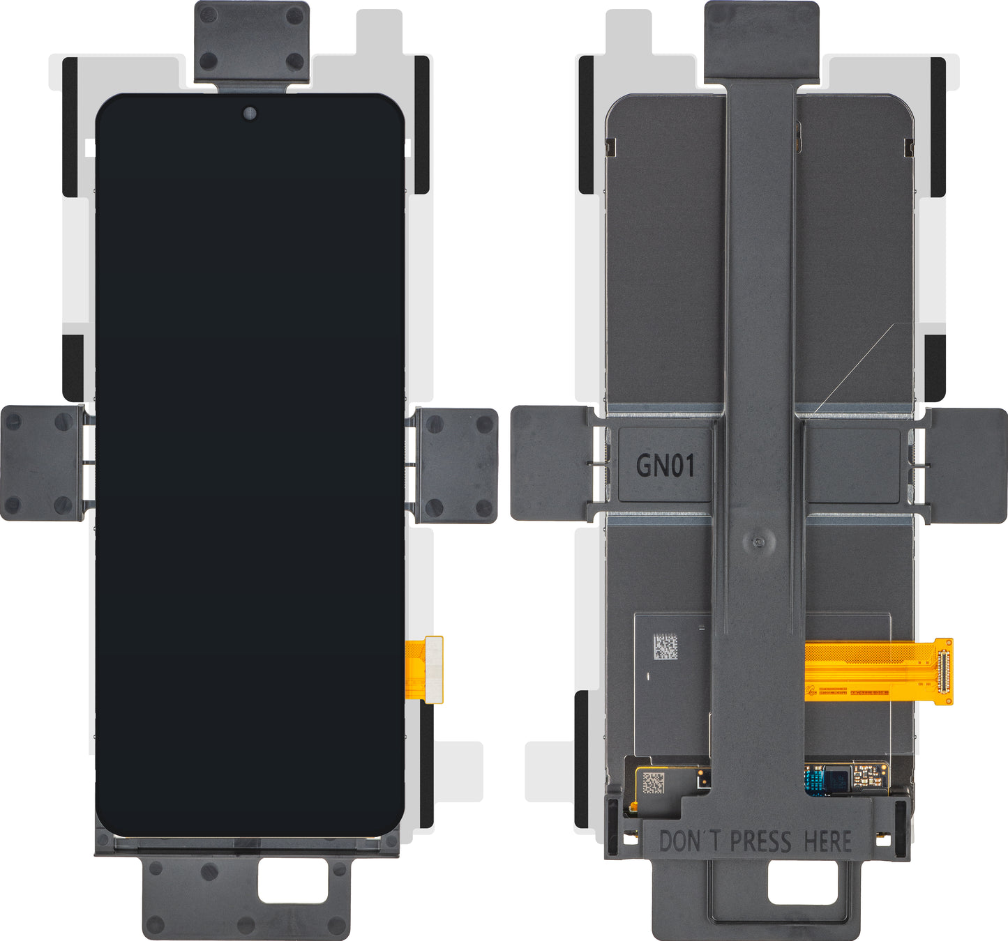 Pantalla con pantalla táctil Samsung Galaxy Z Flip6 F741, Sub Inner, Service Pack GH82-35022A