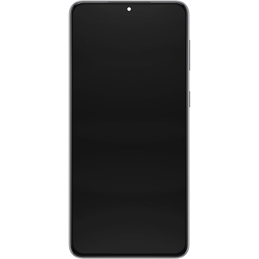 Pantalla táctil Samsung Galaxy S21+ 5G G996, con marco, plateada (Phantom Silver), Service Pack GH82-27268C