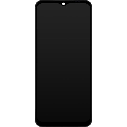 Pantalla táctil Samsung Galaxy A14 A145, con marco, versión no europea, negra, Service Pack GH82-3111185A