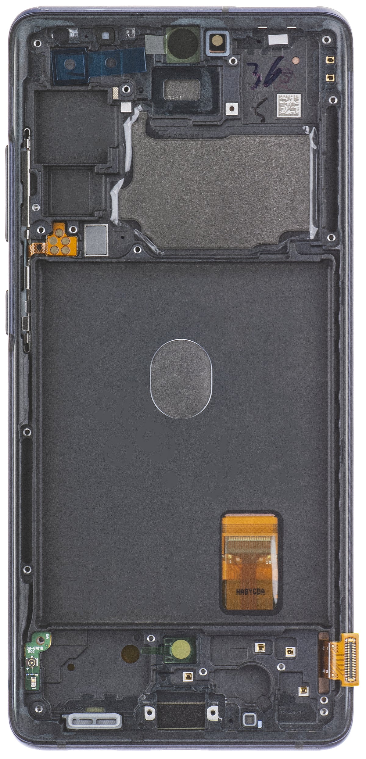 Pantalla con Touchscreen Samsung Galaxy S20 FE 5G G781, con Marco, Azul Marino, Swap GH82-24214A