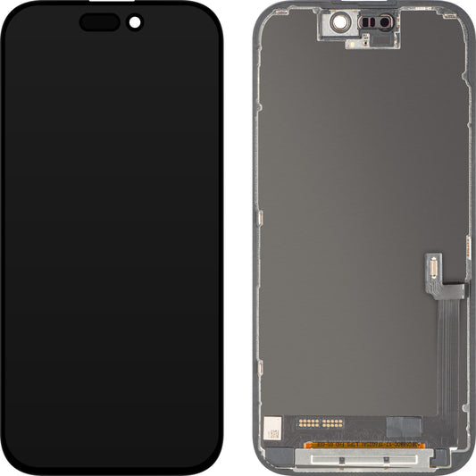 Pantalla con Touchscreen ZY para Apple iPhone 17, con Marco, Versión LCD In-Cell IC Movable, Negro