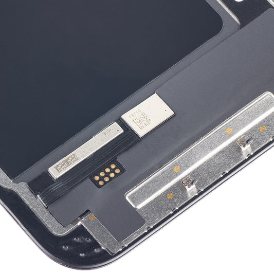 ZY Pantalla Táctil para Apple iPhone 14, con Marco, LCD In-Cell IC Movible, Negro