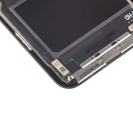 ZY Pantalla Táctil para Apple iPhone 11 Pro, con Marco, Versión LCD In-Cell IC Móvil, Negro