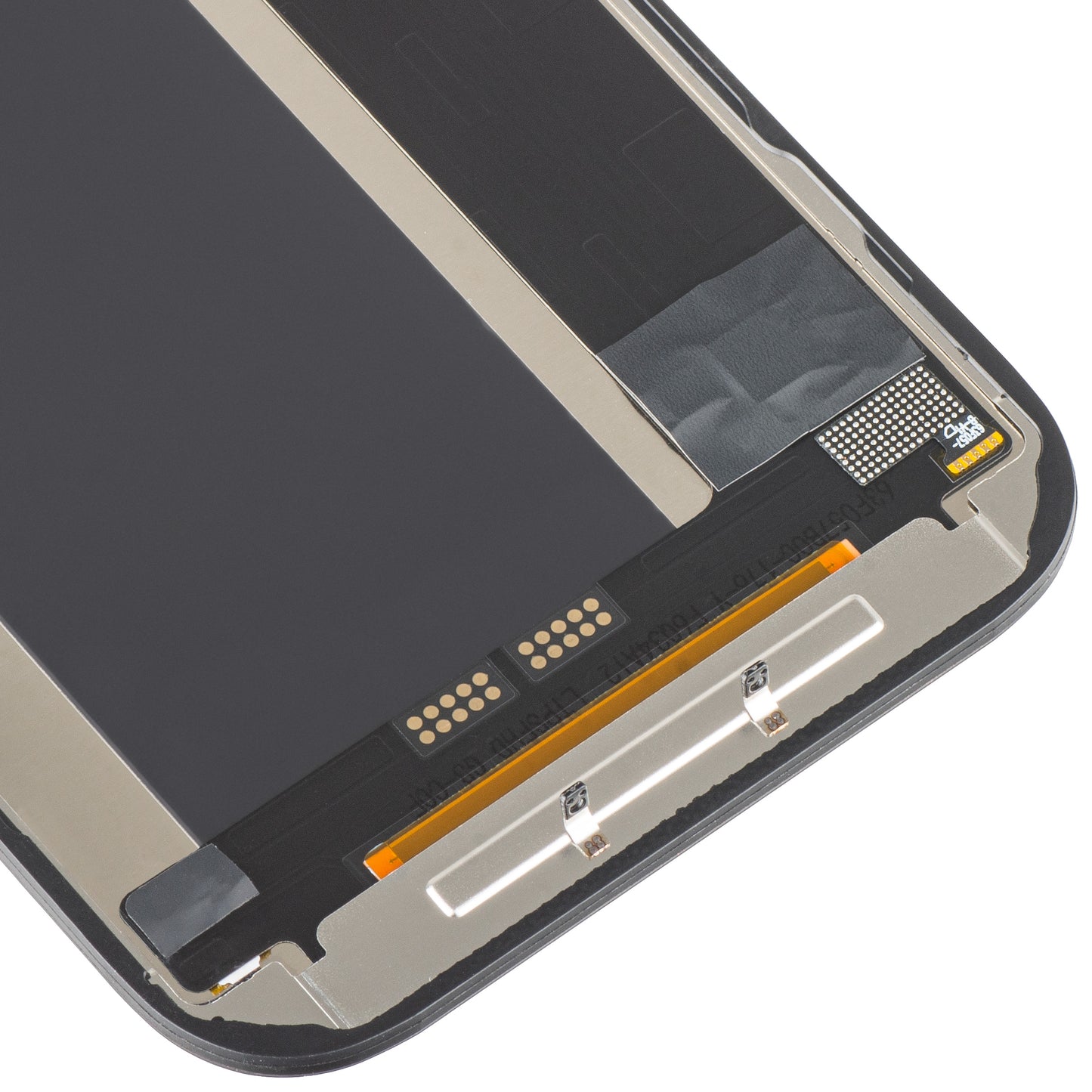 Pantalla con Touchscreen ZY para Apple iPhone 17 Pro, con Marco, Versión LCD In-Cell IC Movable, Negro