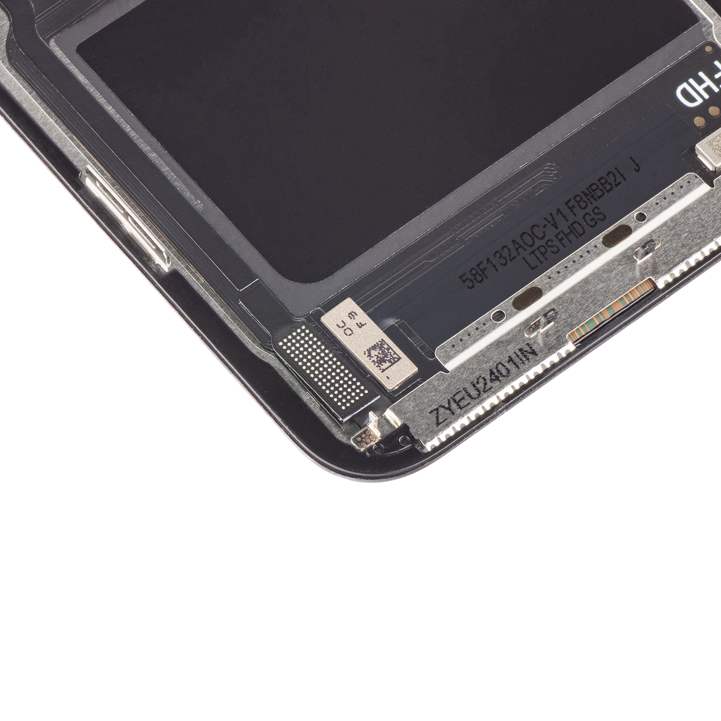 ZY Pantalla Táctil para Apple iPhone 11 Pro, con Marco, Versión LCD In-Cell IC Móvil, Negro