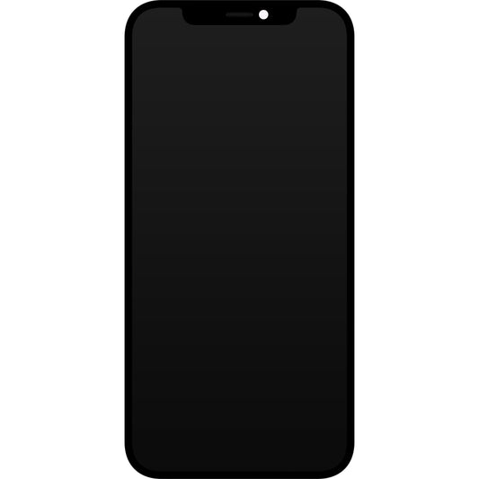 JK Pantalla Táctil para Apple iPhone 12 / 12 Pro, con Marco, Versión LCD In-Cell, Negro