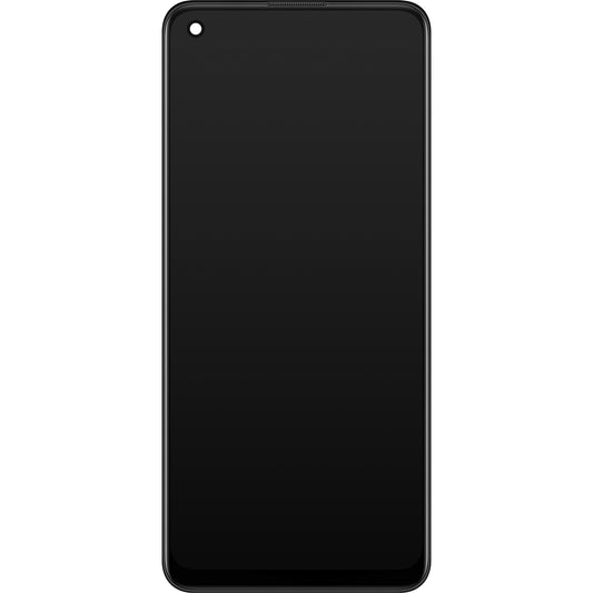 Oppo F19 / A74 Pantalla Táctil con Marco, Negro, Service Pack 4907039
