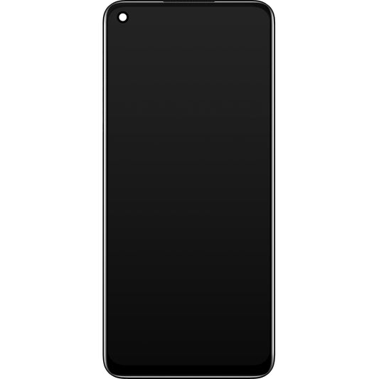 Display con pantalla táctil Oppo A74 5G / A54 5G, con marco, negro, Service Pack 4906219