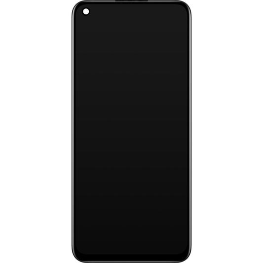 Pantalla táctil Realme Narzo 50 / 8i, con marco, negro, Service Pack 4908405