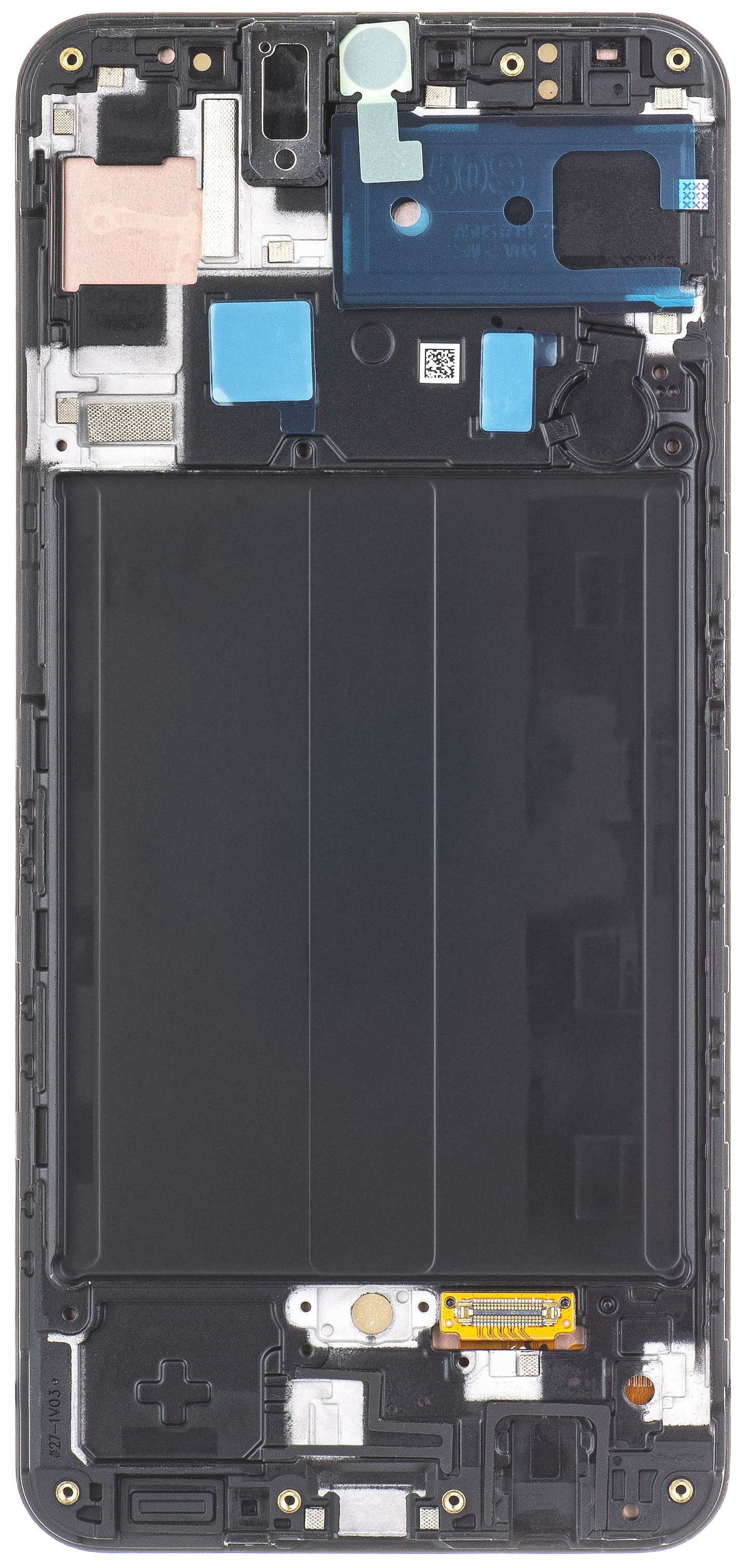 Samsung Galaxy A50s A507 Pantalla táctil, con marco, negro, Service Pack GH82-2111193A
