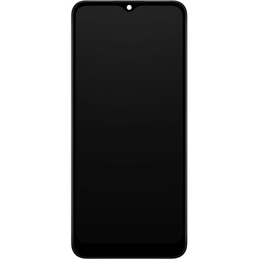 Pantalla táctil Samsung Galaxy A02s A025G, con marco, negra, Service Pack GH81-20181A