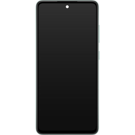 Pantalla táctil Samsung Galaxy A52s 5G A528, con marco, verde, Service Pack GH82-26861E