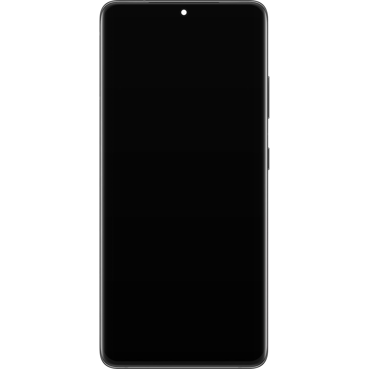 Pantalla táctil Samsung Galaxy S21 Ultra 5G G998, con marco, negra, Service Pack GH82-26035A