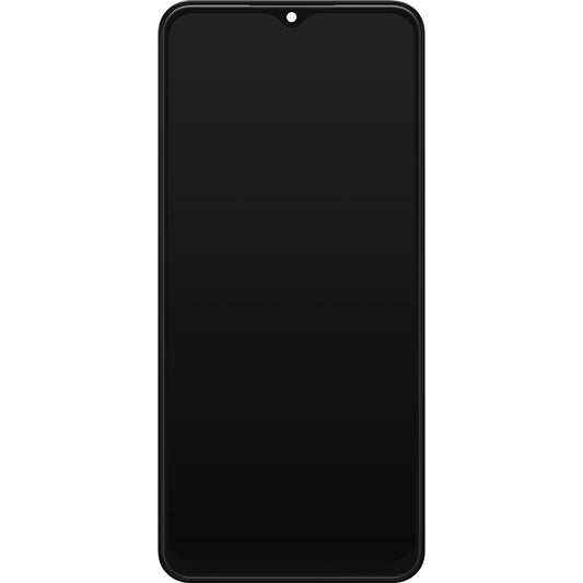 Pantalla táctil Samsung Galaxy A13 A135, con marco, negro, Service Pack GH82-28508A