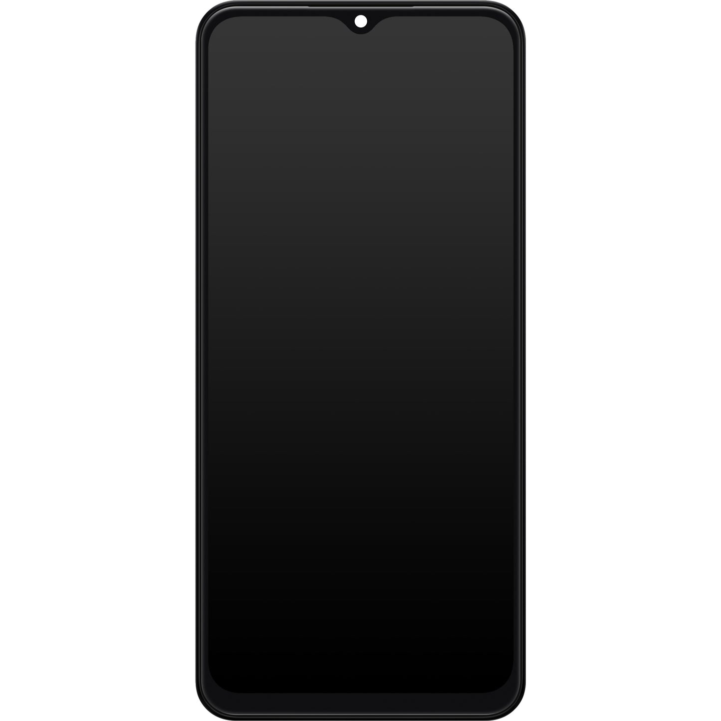 Touchscreen Display Samsung Galaxy A13 A137, with Frame, Black, Service Pack GH82-29228A