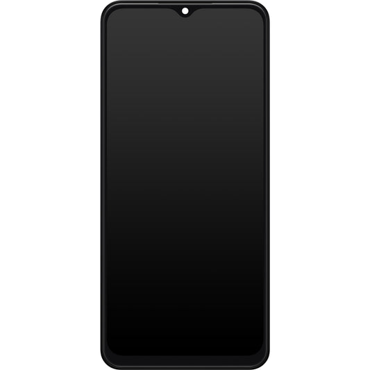 Pantalla táctil Samsung Galaxy A13 A137, con marco, negro, Service Pack GH82-29228A