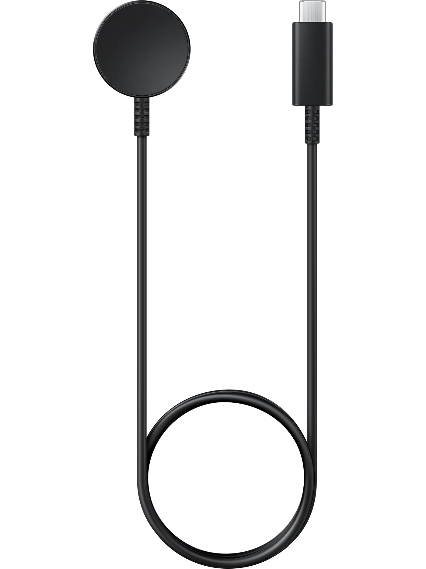 Cargador inalámbrico para Samsung Galaxy Watch Series, USB-C, Negro EP-OR900BBEGWW