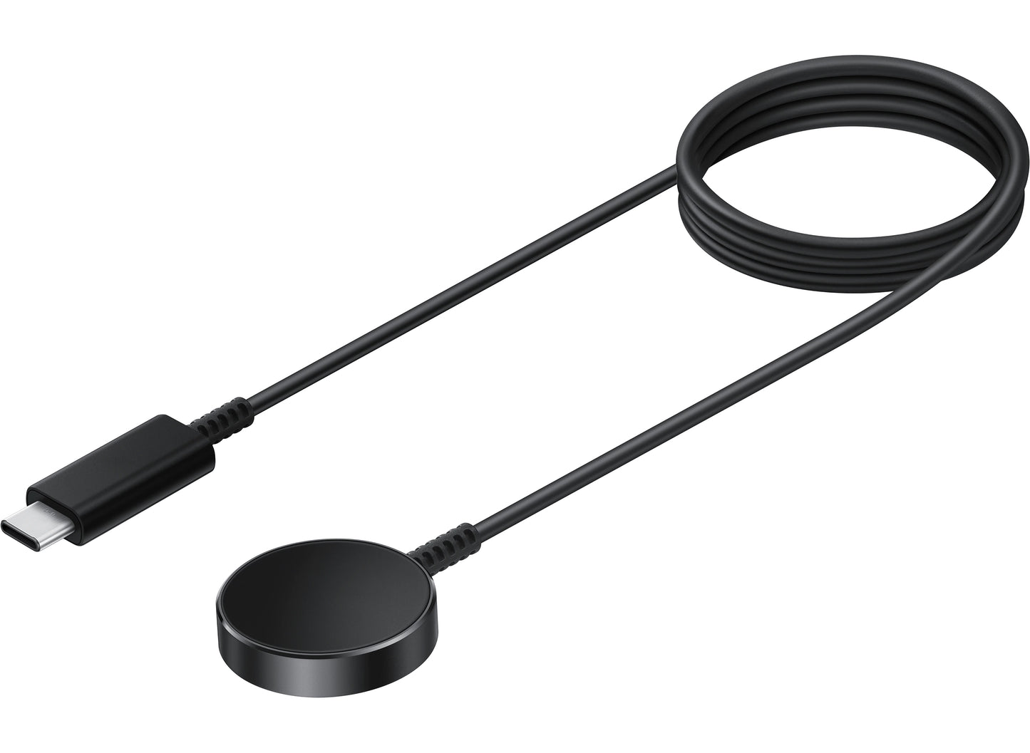 Cargador inalámbrico para Samsung Galaxy Watch Series, USB-C, Negro EP-OR900BBEGWW