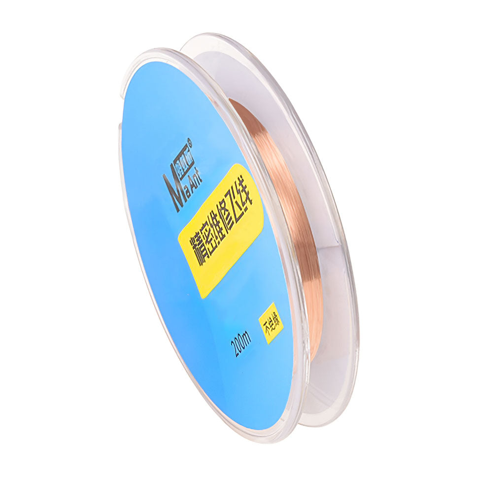 Hilo de Molibdeno MaAnt FX-001, 0.01mm, 200m