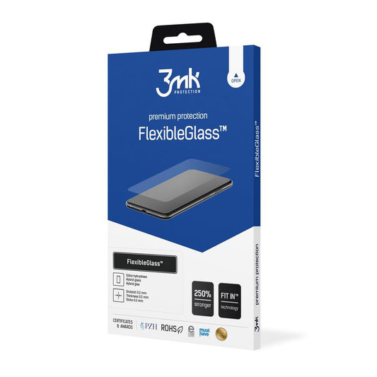 Protector de pantalla 3MK FlexibleGlass para Samsung Galaxy A57 5G, Vidrio Flexible, Pegamento Completo