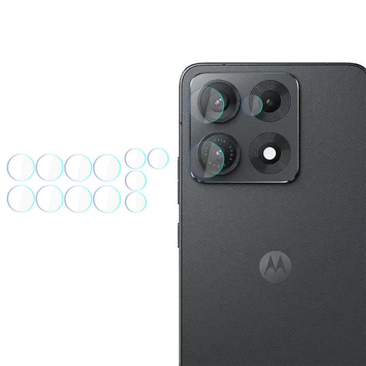 Protector de pantalla para cámara trasera 3MK Protection para Motorola Edge 70 Max, vidrio templado, juego de 4 piezas, transparente