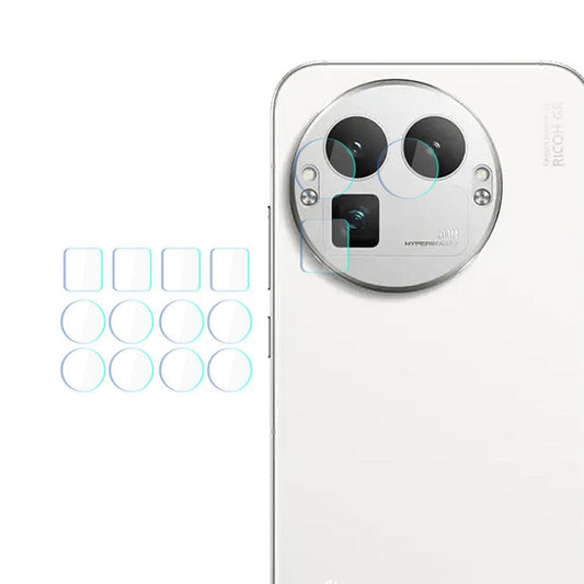 Protector de cámara trasera 3MK Protection para Realme GT 8 Pro, Cristal Templado, Set de 4 piezas, Transparente