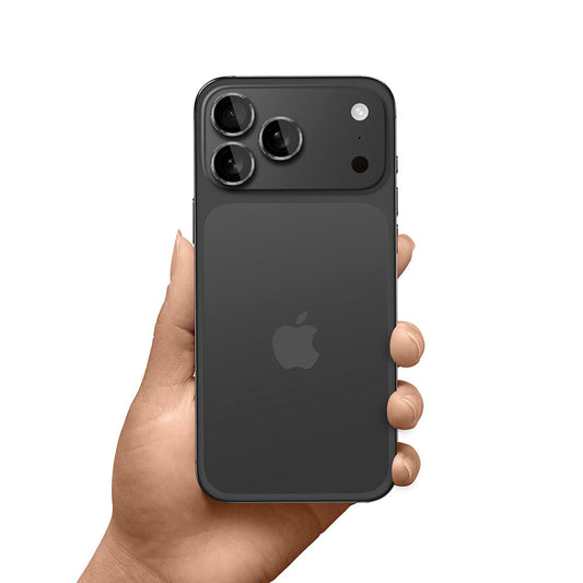 Protector de cámara trasera 3MK Protection Pro para Apple iPhone 17 Pro Max / 17 Pro, Cristal Templado, Beige