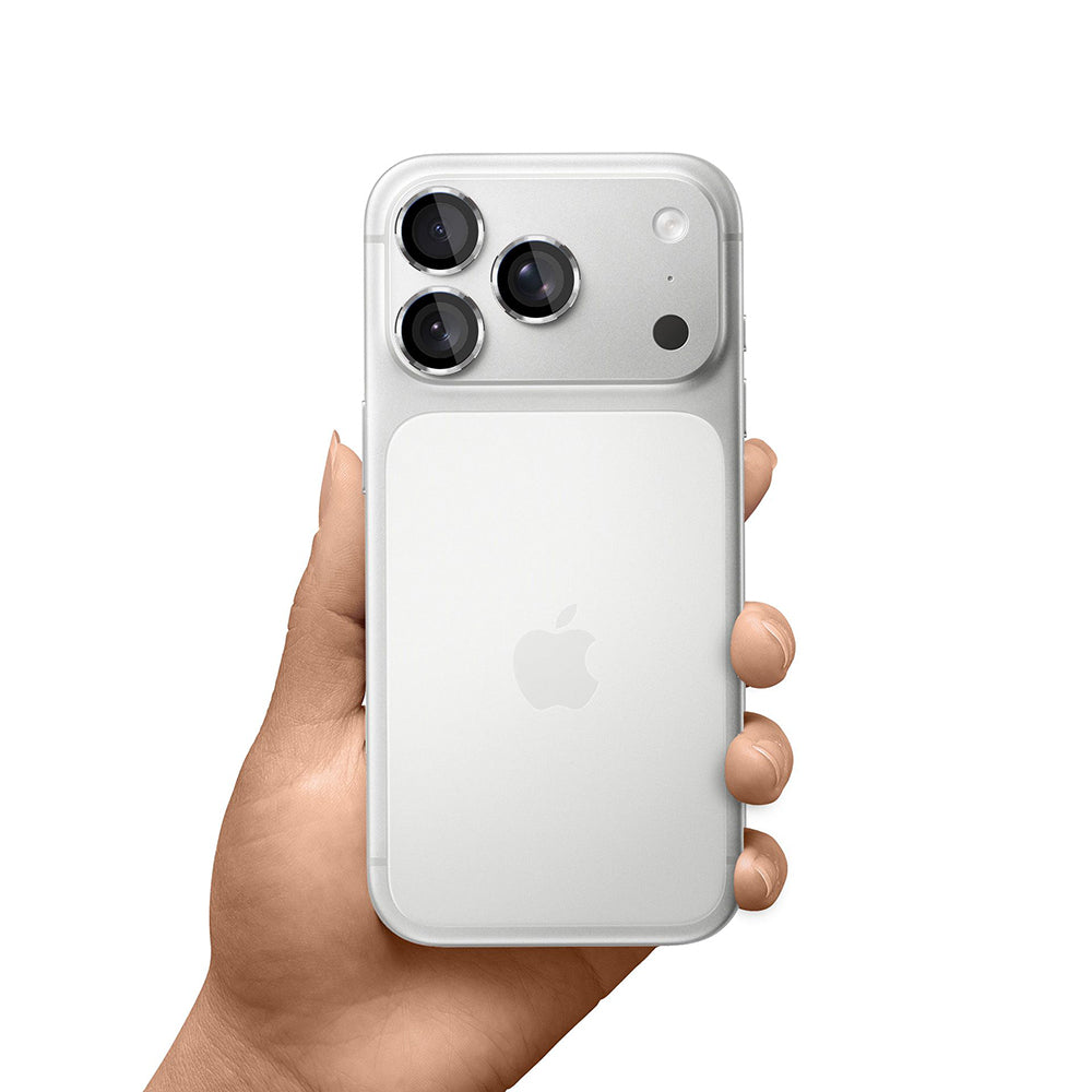 Protector de pantalla para cámara trasera 3MK Protection Pro para Apple iPhone 18 Pro / 18 Pro Max, vidrio templado, plateado
