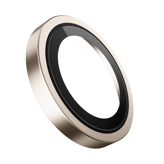 Protector de cámara trasera Blueo Metal Frame para Apple iPhone 17 Air, Cristal Templado, Dorado