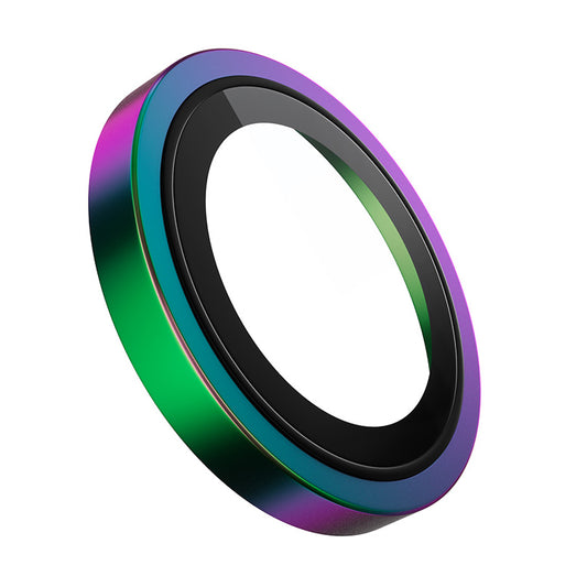 Protector de cámara trasera Blueo Metal Frame para Apple iPhone 17, Cristal Templado, Multicolor