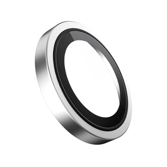 Funda protectora de cámara trasera Blueo para Samsung Galaxy S26 Ultra S948, Cristal Templado, Plateada