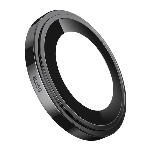 Funda protectora de cámara trasera Blueo Sapphire Crystal para Apple iPhone 17, Cristal Templado, Negra